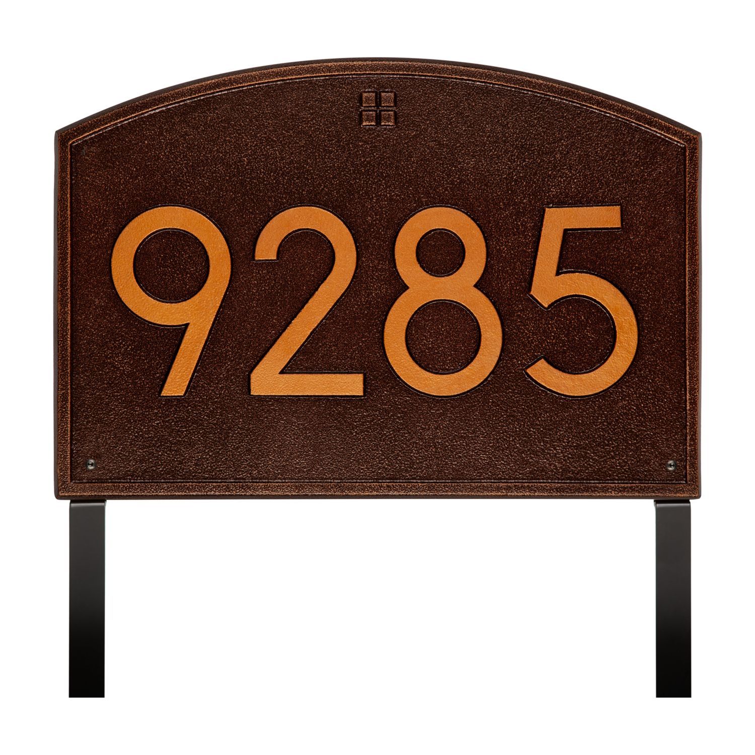 Cape Charles Modern Font Plaque - Estate Lawn 1-line