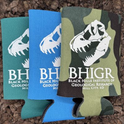 BHIGR Logo Can Coozie