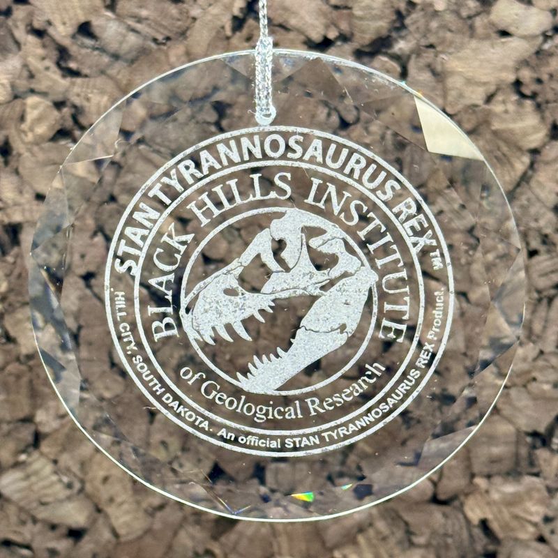 BHIGR LOGO + STAN - Etched Glass - Ornament
