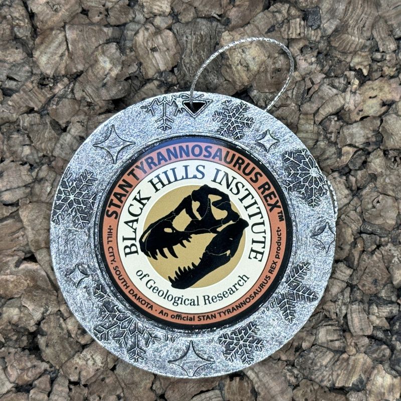 BHIGR LOGO + STAN Tyrannosaurus rex® Double Sided - Ornament