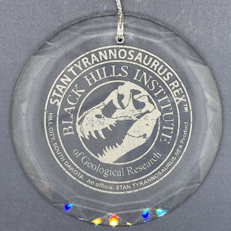 BHIGR LOGO + STAN - Etched Glass - Ornament