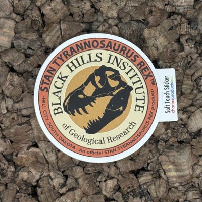 Medallion STAN Tyrannosaurus rex® - Soft Touch Sticker