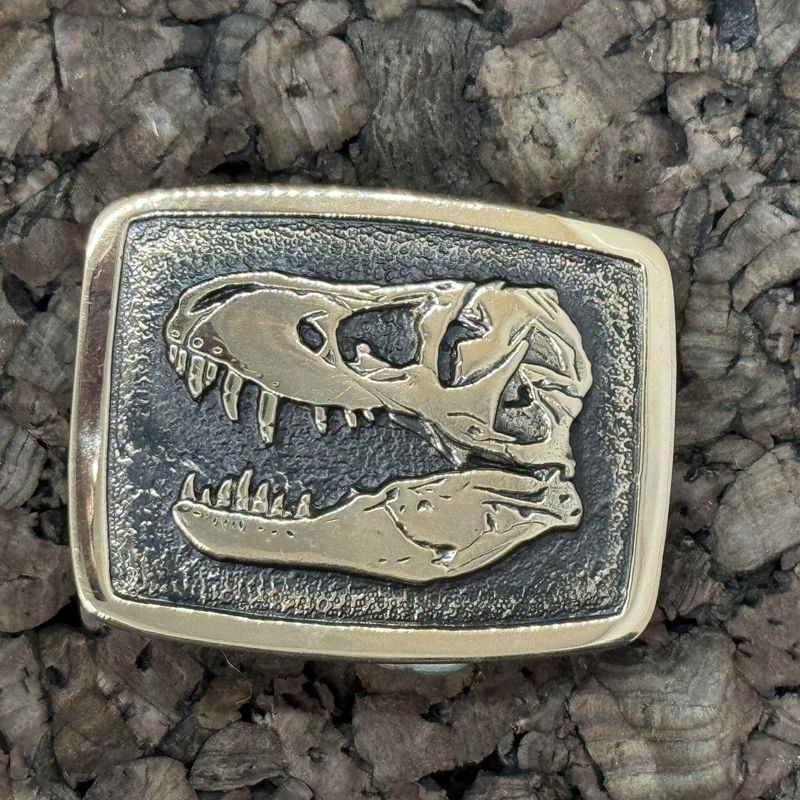 STAN Tyrannosaurus rex ® Bronze Belt Buckle