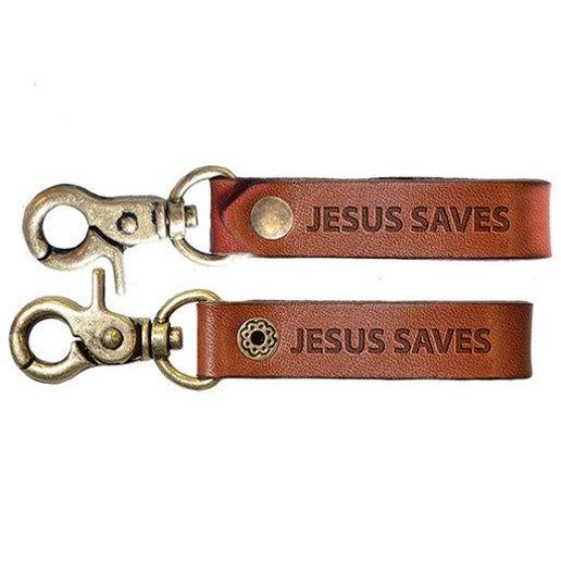 FGKJ120 0.625 x 4.5 in. Guys Leather Key Chain