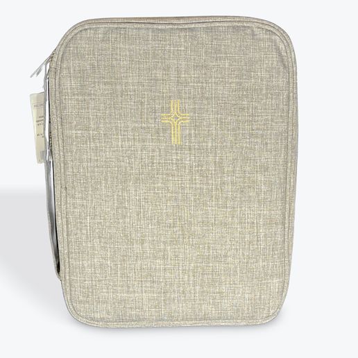 Gray Cross Bible cover