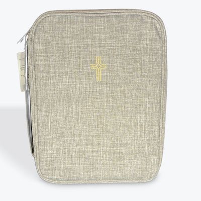 Gray Cross Bible cover