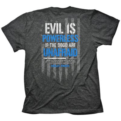 KHF4402-Evil Is Powerless - Charcoal Heather L