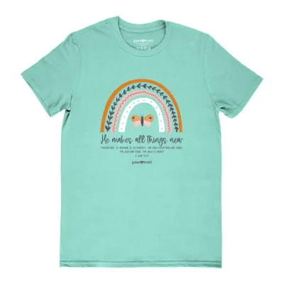 GTA4093-All Things New Adult T-Shirt, Blue 2X
