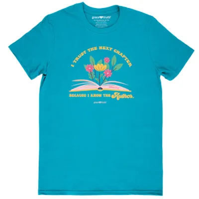 GTA4705-Next Chapter Sapphire Blue Cotton Crew Neck T-Shirt M