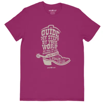 GTA4398-Cowboy Boot Shirt Berry L