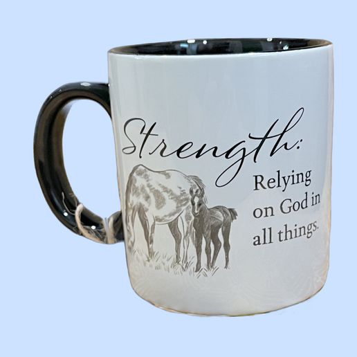 J1529-Strength Horse mug