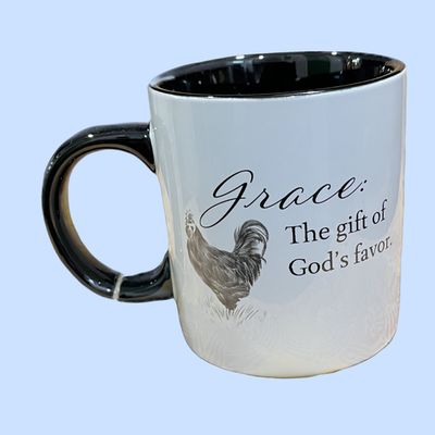 J1508-Grace Rooster Mug