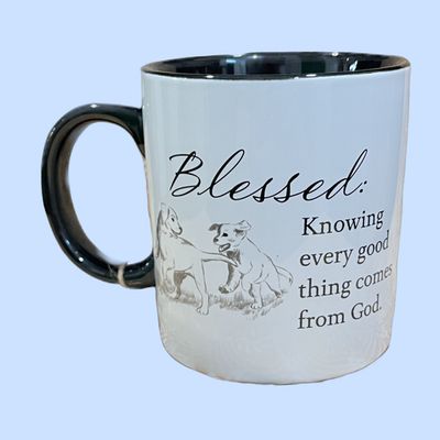 J1528-Blessed Puppy mug