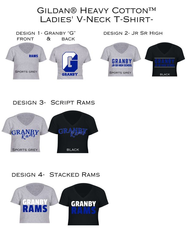 Granby Booster V-neck t-Shirt