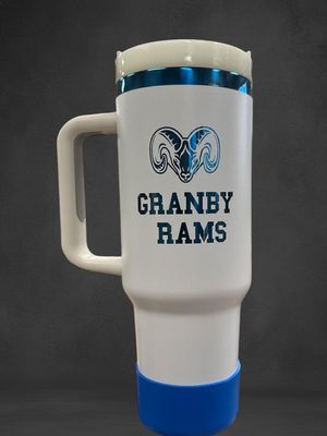 Granby Booster 40oz  Tumbler with silicon sleeve