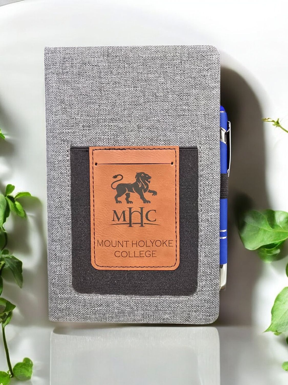 Custom Engraved Fabric Journal