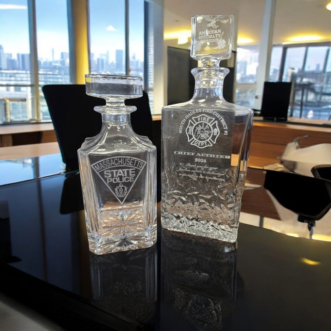 Rectangle Personalized Whiskey Decanter | The Perfect Gift for Dad | Boyfriend Gift | Wedding Gift | Gifts for Men | Bourbon Gift | Birthday Gift