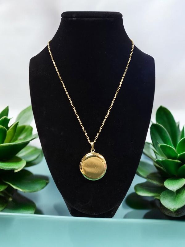 Custom Engraved Locket Necklace