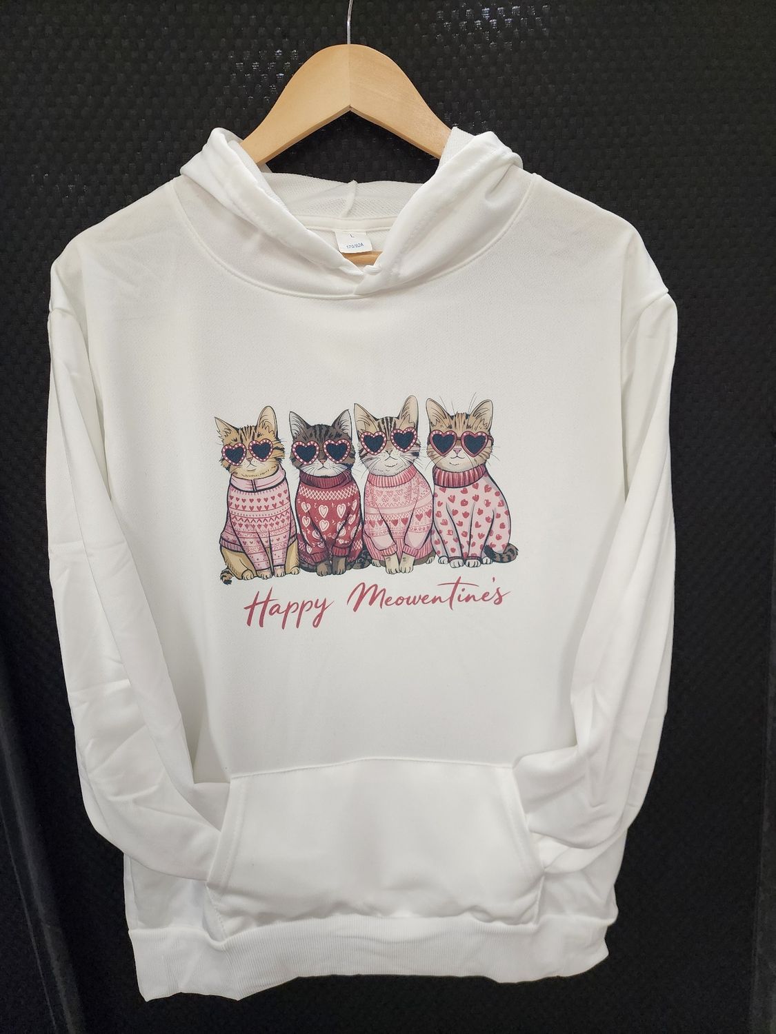 Happy Meowentines Hoodie