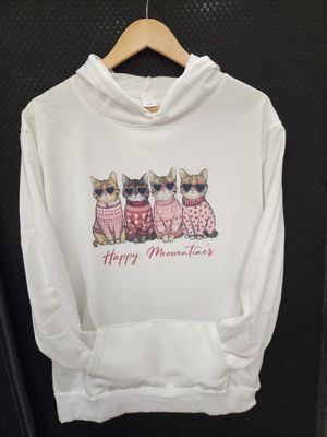 Happy Meowentines Hoodie