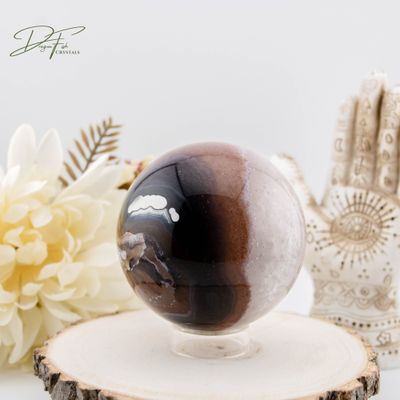 Druzy Agate Sphere