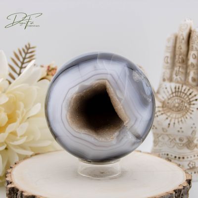 Druzy Agate Sphere