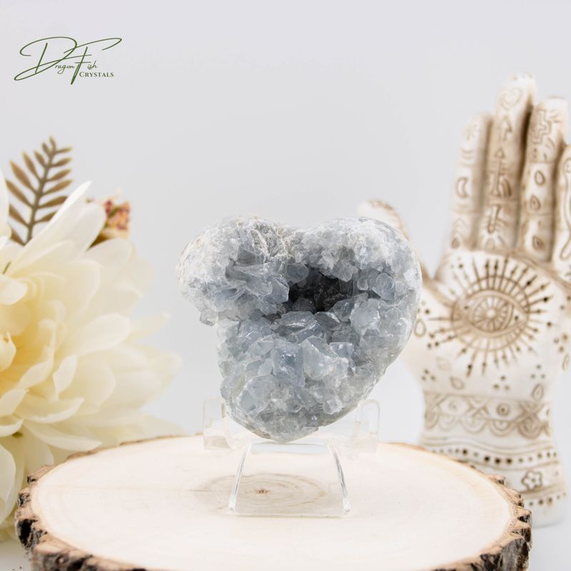Celestite Heart