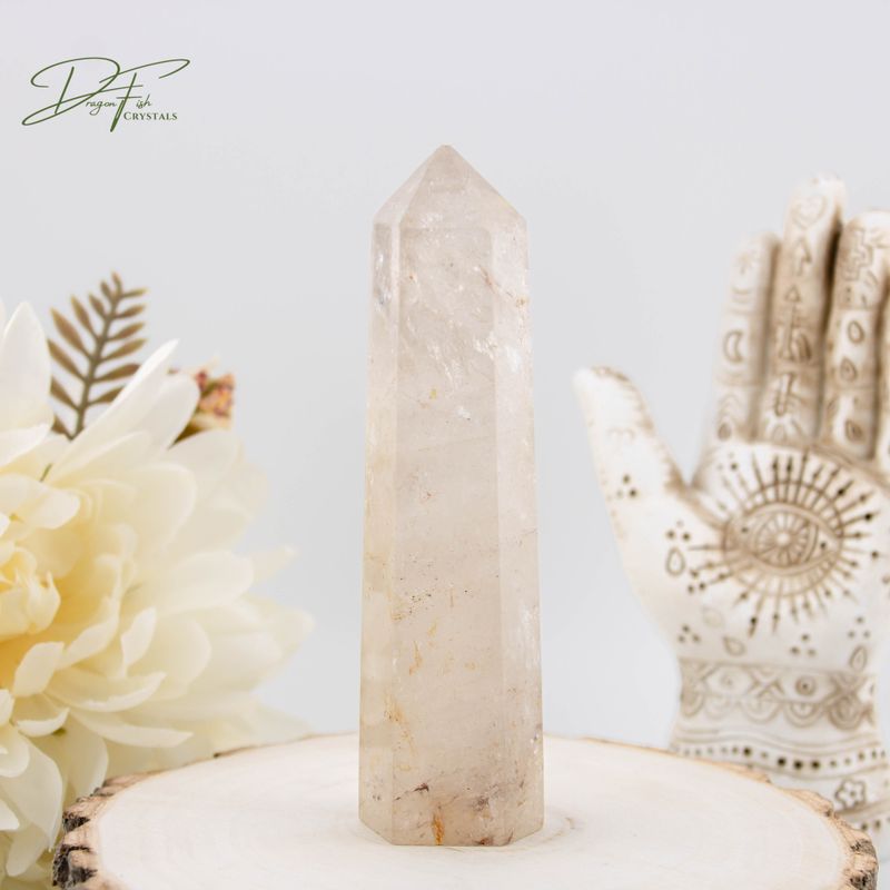 Clear Quartz Tower