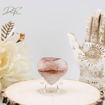 Fire Quartz Heart