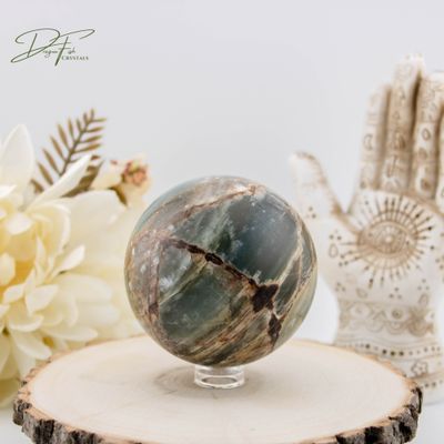 Green Onyx Sphere