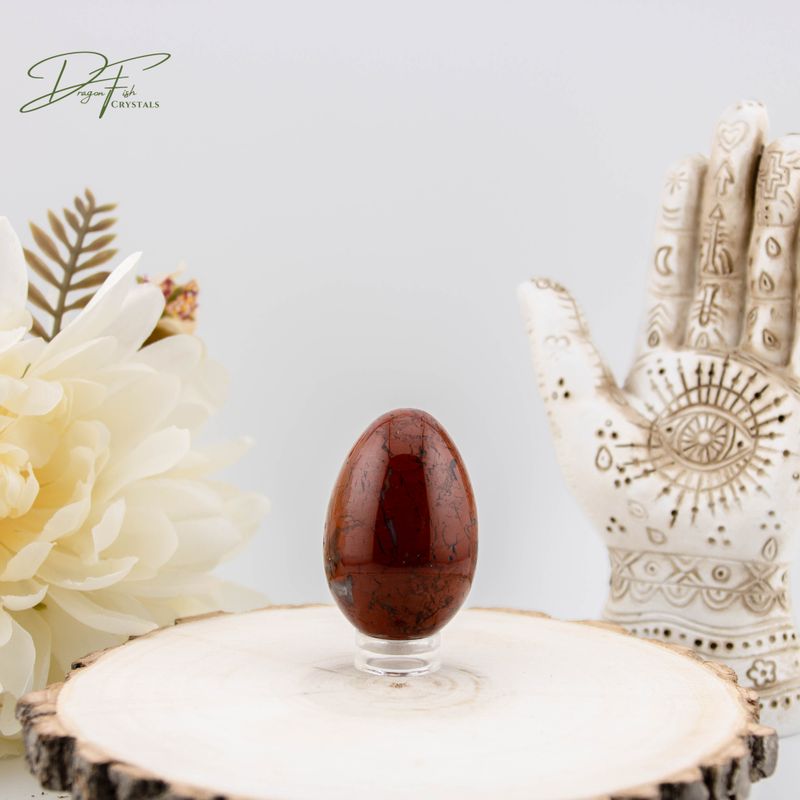 Red Jasper Egg