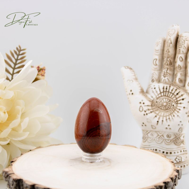 Red Jasper Egg