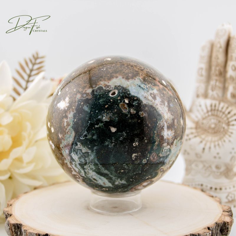 Ocean Jasper Sphere