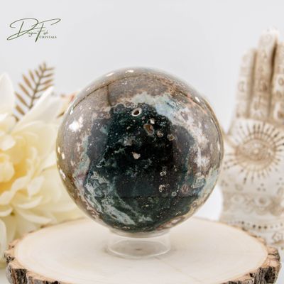 Ocean Jasper Sphere
