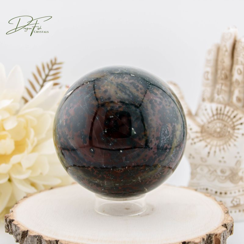 Ocean Jasper Sphere