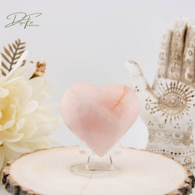 Rose Quartz Heart