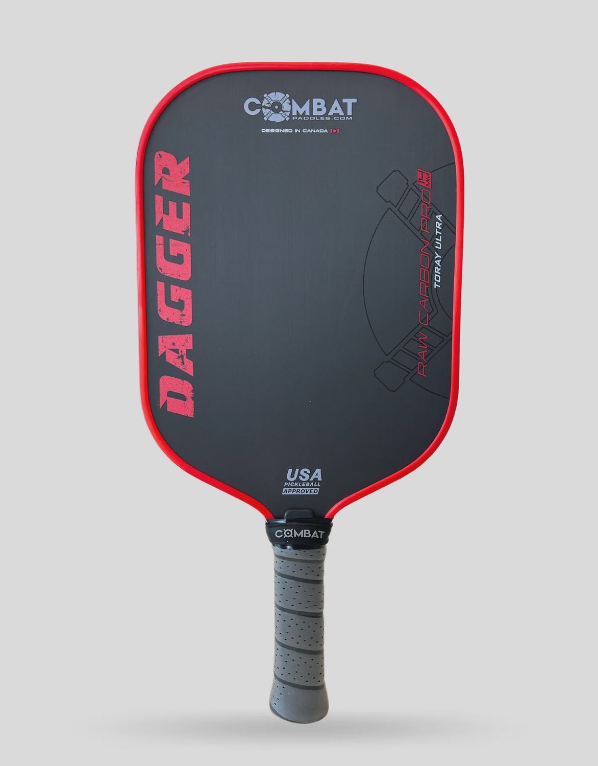 COMBAT DAGGER PRO Ultra - 14 mm (Canadian Product), Couleur: Rouge