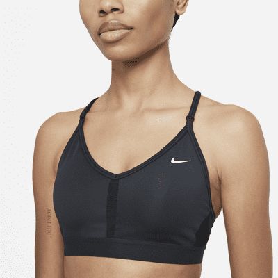 NIKE Indy Training Bra, Grandeur: S, Couleur: Noir/Black