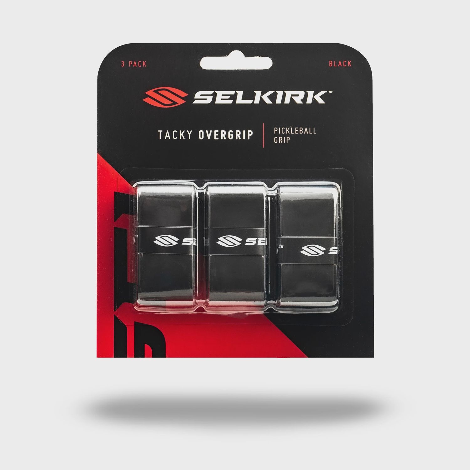 SELKIRK Tacky Overgrip (3-pack), Couleur: Noir