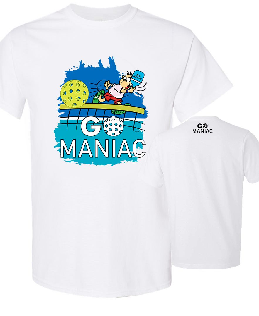 GoMANIAC - Let’s Go! (Quebec Product), Grandeur: M, Couleur: Blanc/White