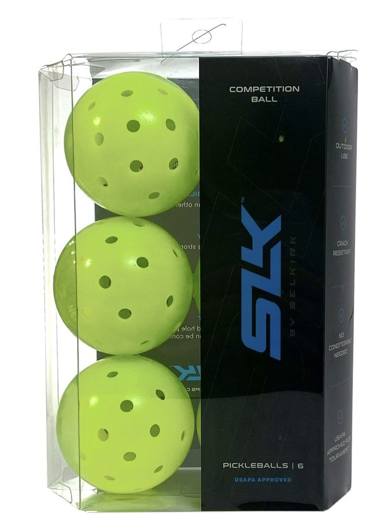 SELKIRK Competition Outdoor Balls - 6 Pack