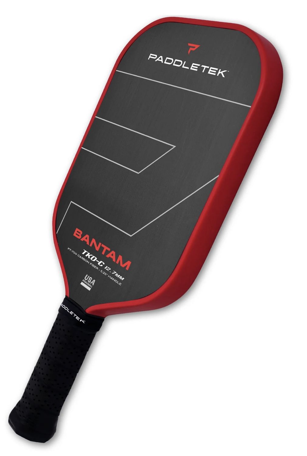 PADDLETEK Bantam TKO-C - 12.7 mm, Couleur: Rouge / Red