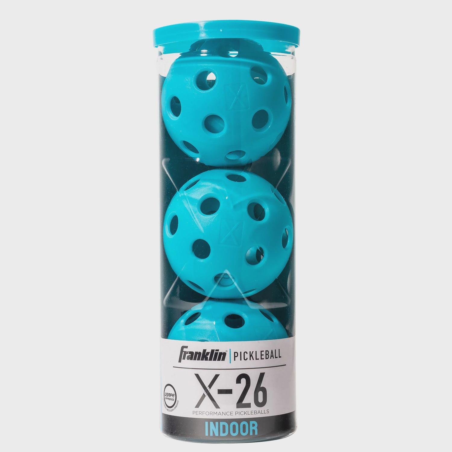 FRANKLIN X26 Balls Blue - 3 pack, Couleur: Bleu / Blue