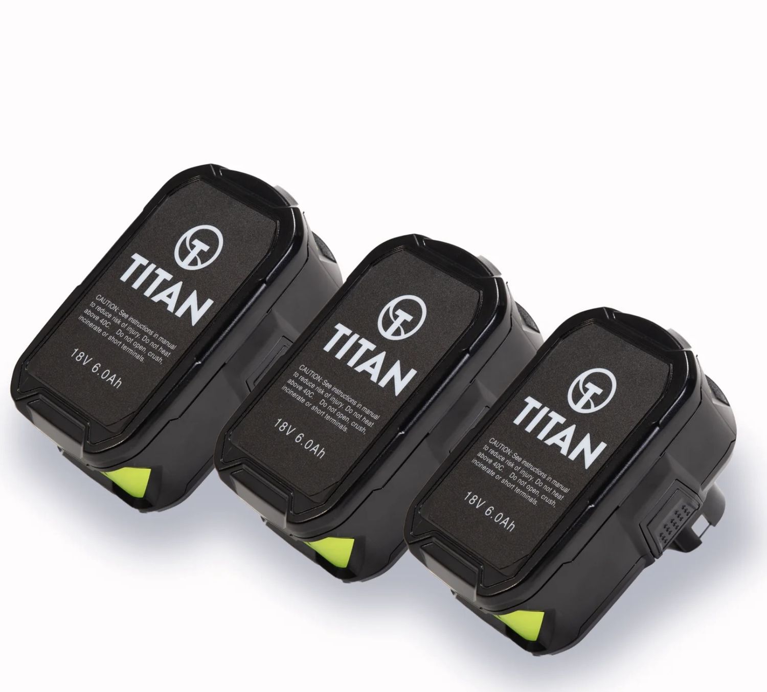 TITAN Lithium battery - 3 pack