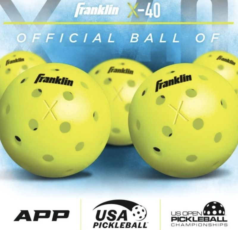 FRANKLIN Balls X40 Exterior - 12 pack