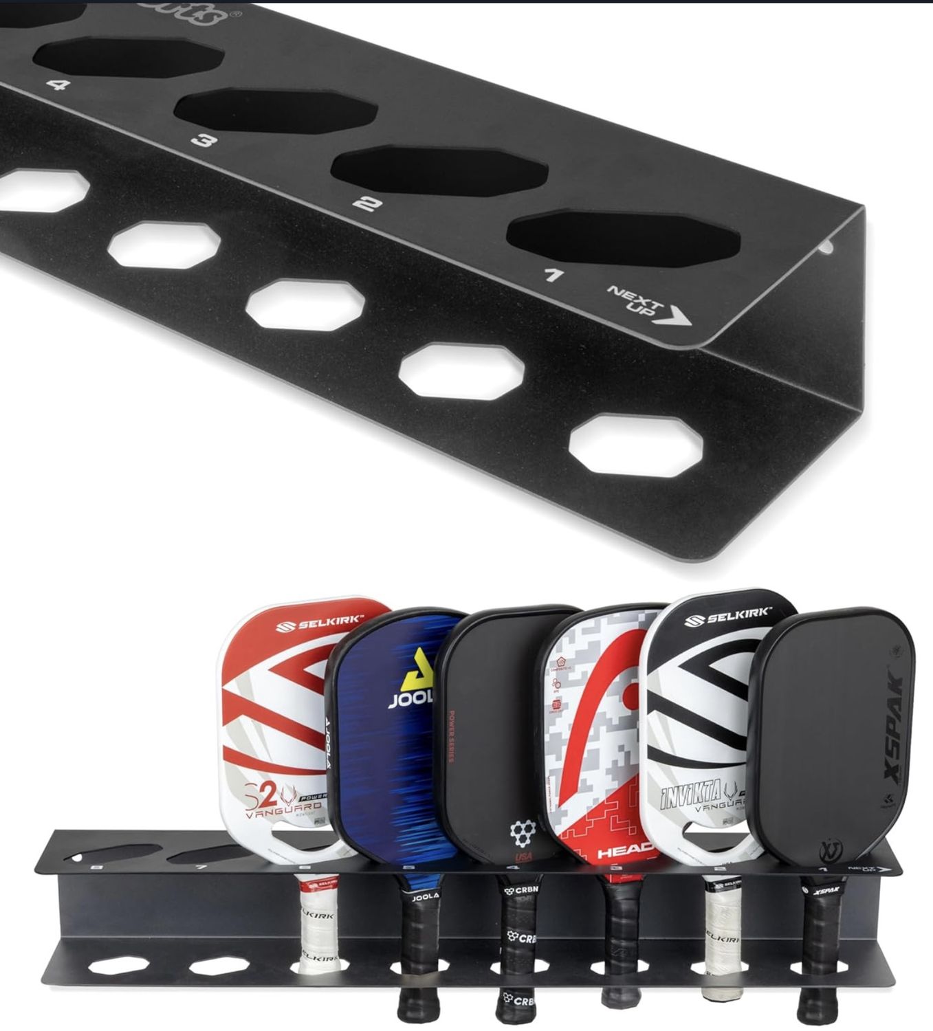 GO SPORTS Pickleball paddles Rack