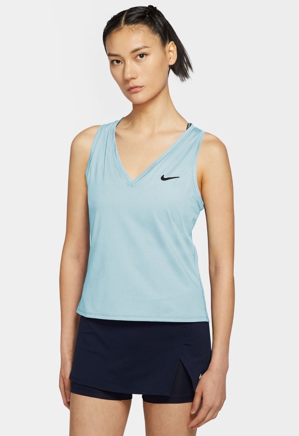 NIKE Victory Camisole Dry-Fit - Femme, Couleur: Bleu Pâle, Grandeur: Small