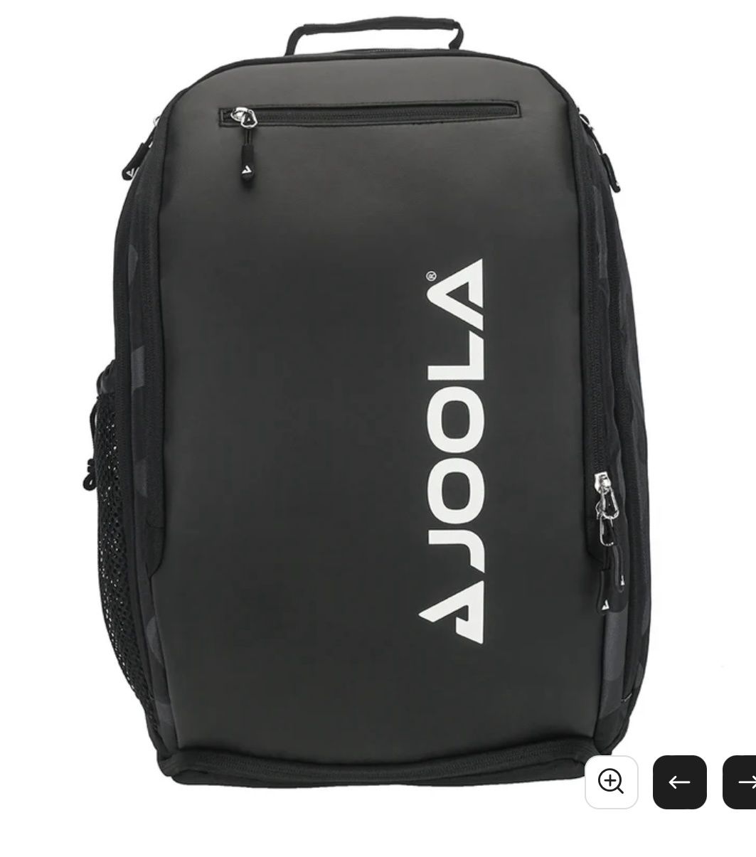 JOOLA Vision II Backpack Deluxe (German Product), Couleur: Noir / Black