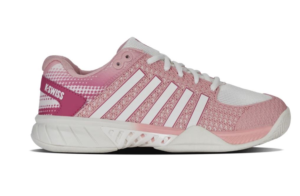 K-SWISS Express Light Pickleball - Femme, Couleur: Rose-Blanc / Pink-White, Grandeur: 6.5