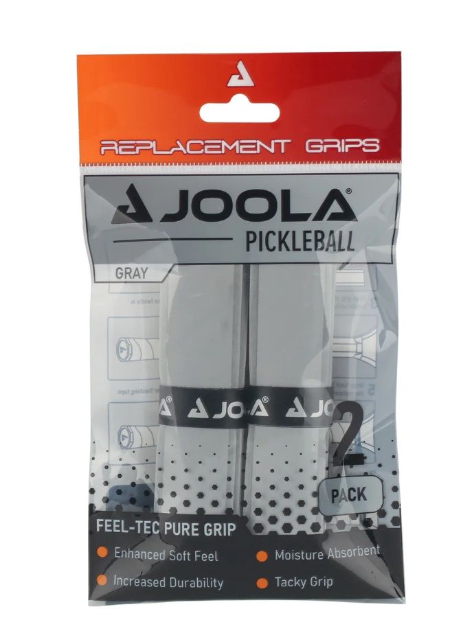 JOOLA Grip Feel-Tec Pure Grip (German Product), Couleur: Gris